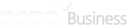 RoboBusiness white logo