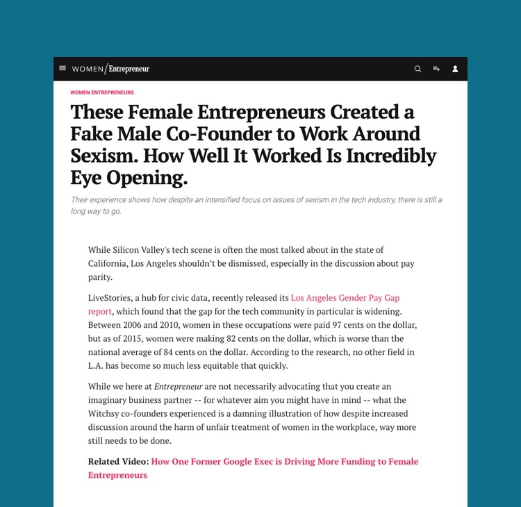 LiveStories Entrepreneur PR placement