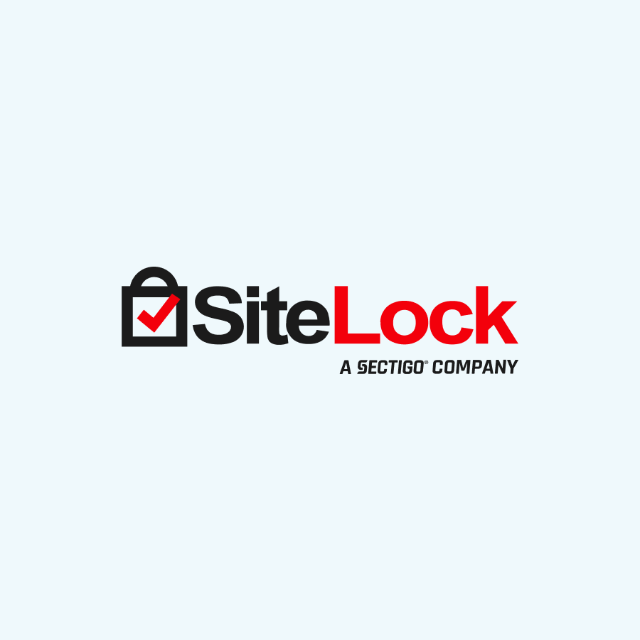 logo for SiteLock, a Sectigo Company