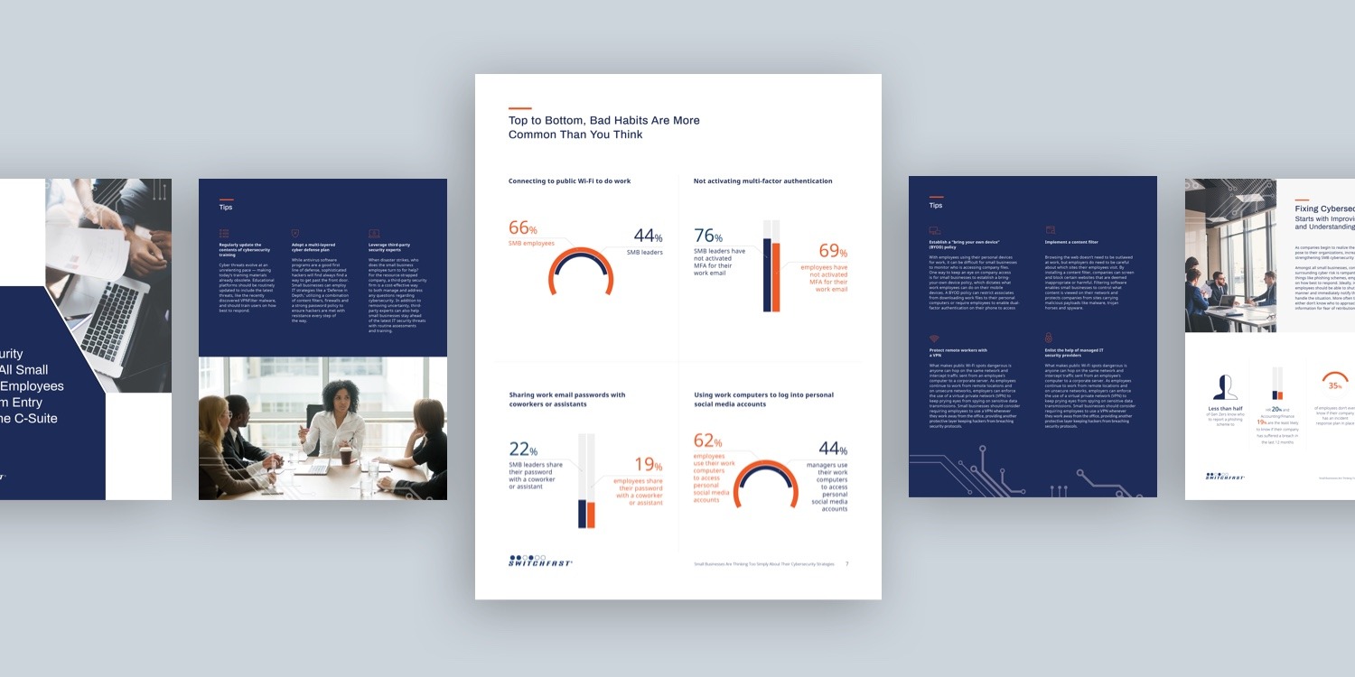 Mockup of Switchfast data report