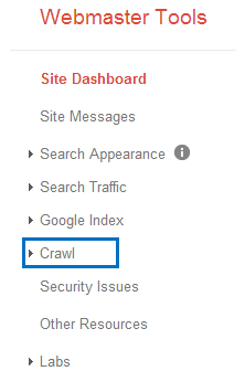 Image showing webmaster tools and site dashboard