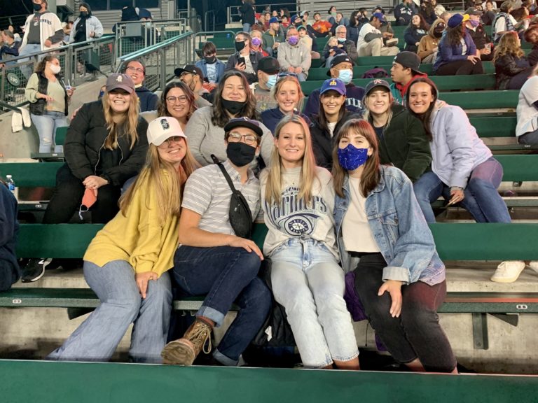 The Walker Sands Seattle team during their annual Mariners game outing