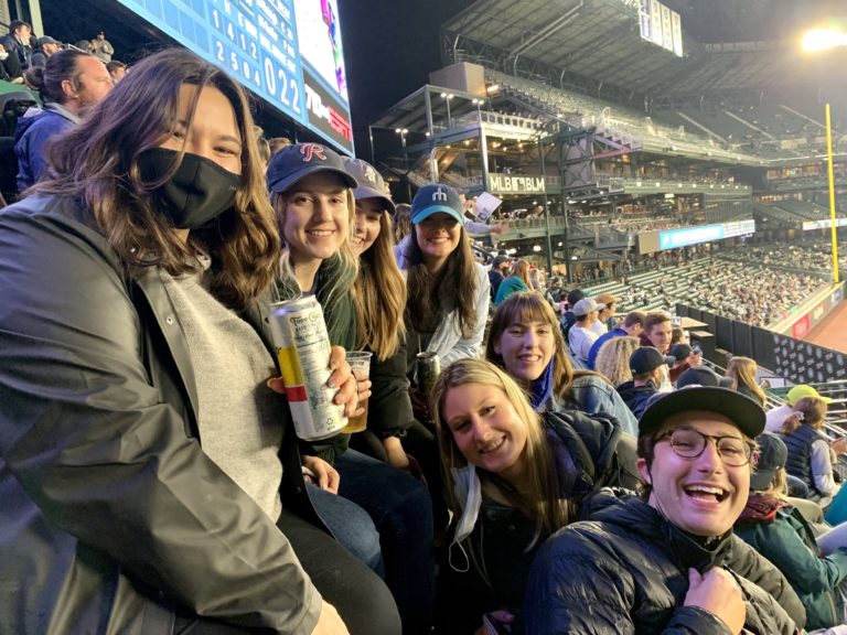 The Walker Sands Seattle team during their annual Mariners game outing
