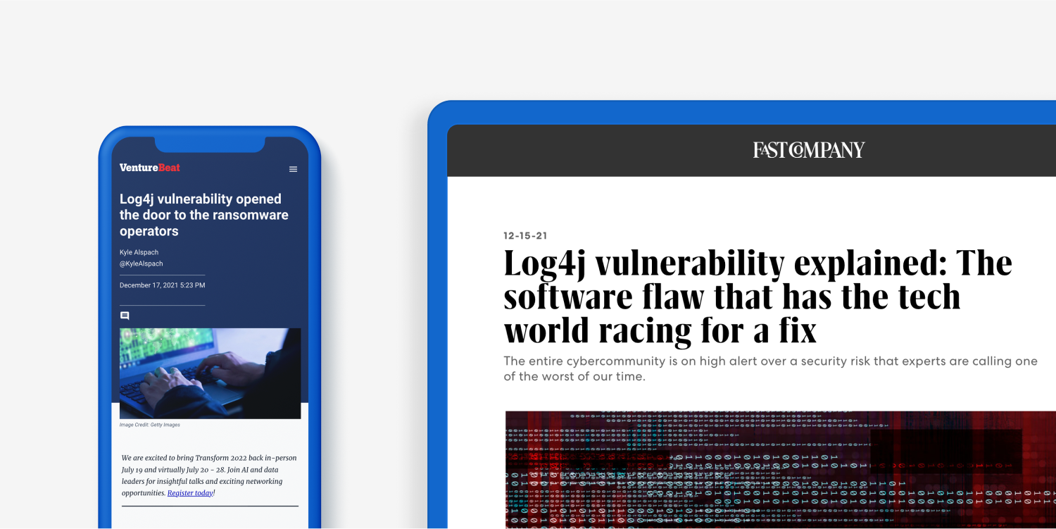 Sophos VentureBeat and Fast Company placements
