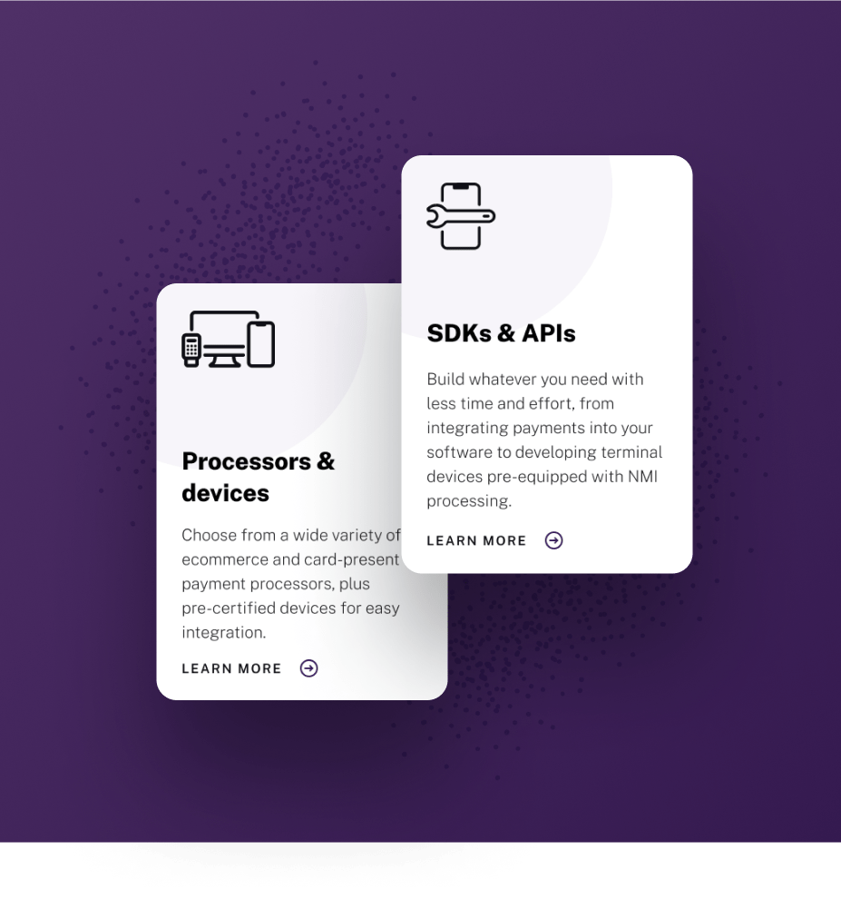 Flexible NMI modules