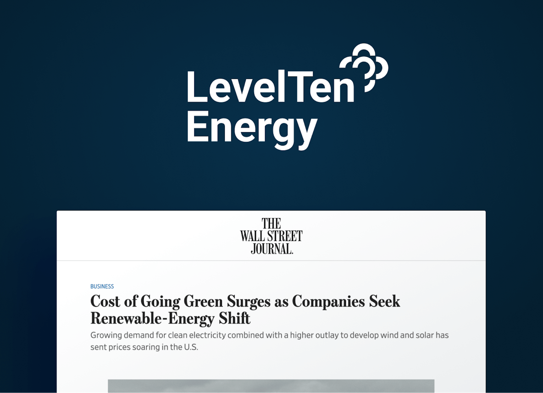 DataDriven Storytelling Competitively Positions LevelTen Energy