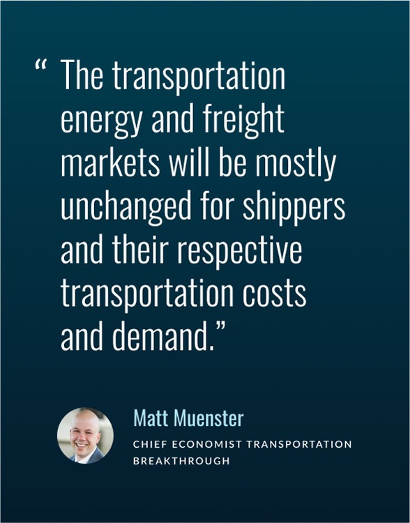 Quote from Matt Muenster from Breakthrough