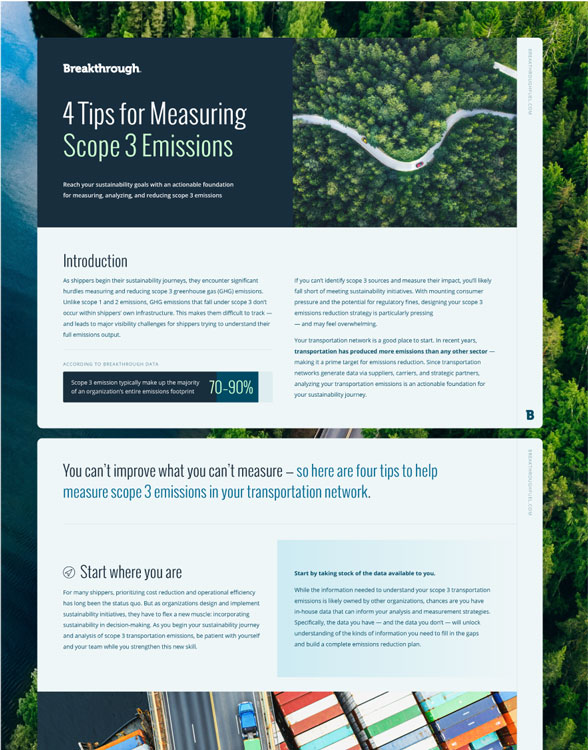Breakthrough CleanMile tip sheet