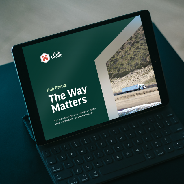 The way matters brand strategy agency's ipad cover.
