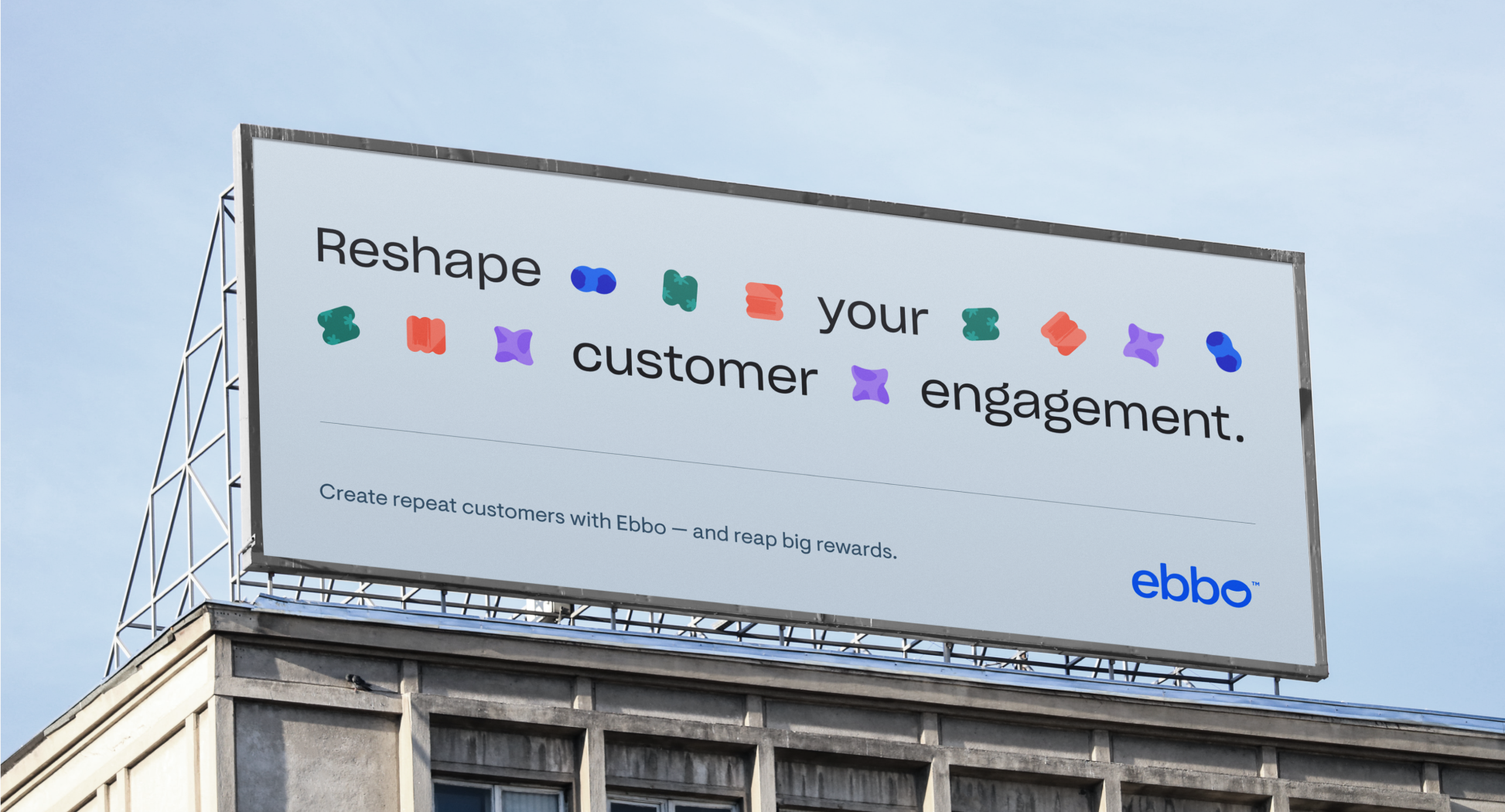 Ebo billboard - reshape your B2B customer engagement with creative marketing services.