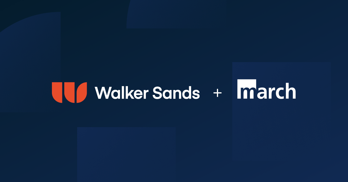 Walker Sands and March logos