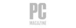 PC magazine logo on transparent background