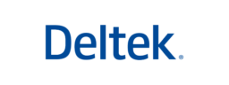 deltek logo on transparent background