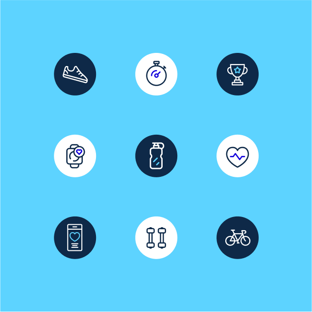 Aaptiv brand icon display