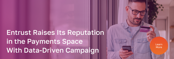 Updated Content capabilities banner image with Entrust case study