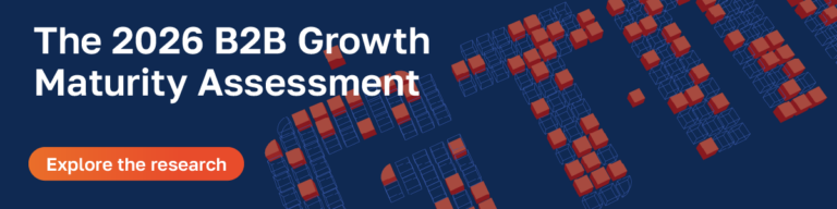 Banner promoting The 2026 B2B Growth Maturity Assessment